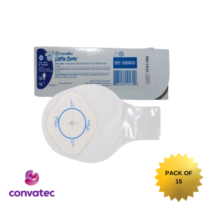 Picture of 020922  Little ones pouch  drainable transparent 50mm